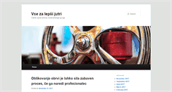 Desktop Screenshot of blog.exploring.si